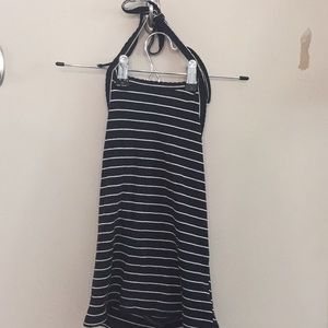 Halter Tie-Up Shirt American Eagle Outfitters